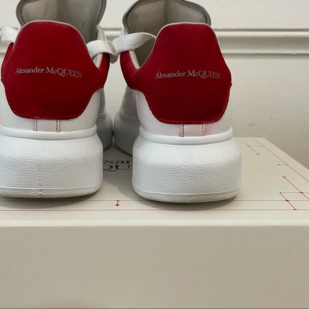 🔥Alexander McQueen oversized Leather Sneakers💃🏼 - Picture 9 of 12